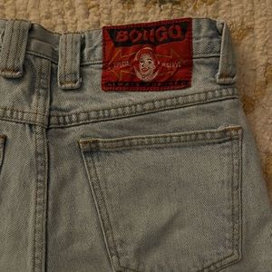 vintage BONGO high rise denim shorts
